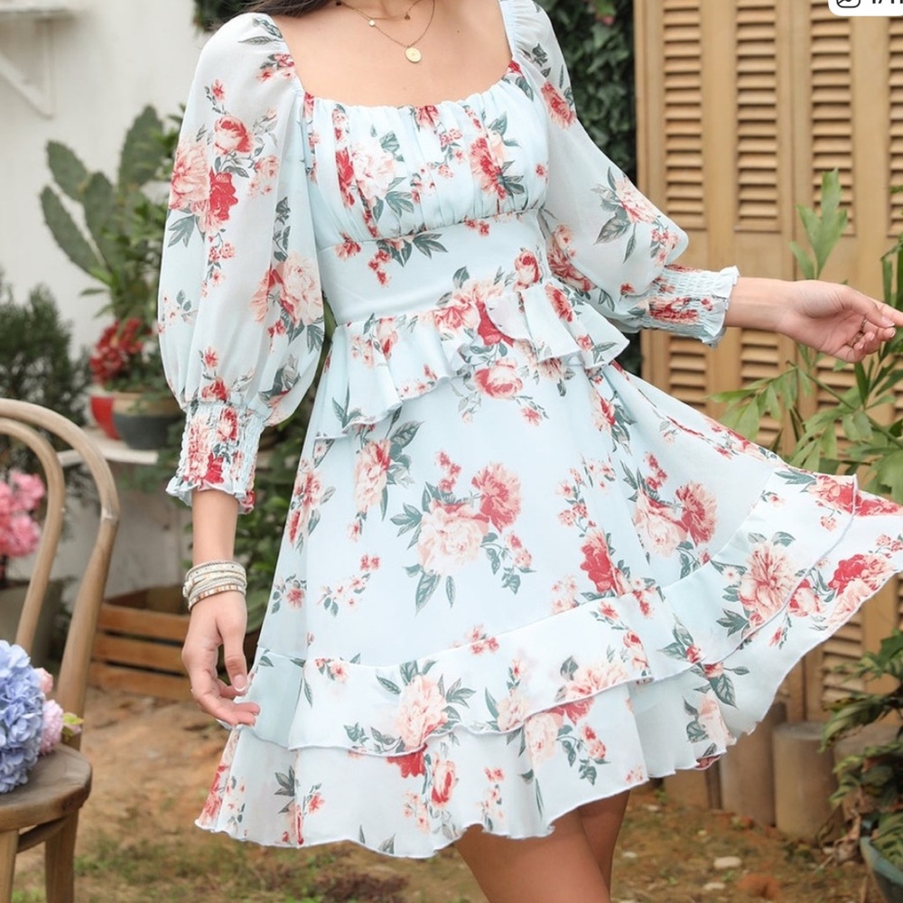 Exlura floral dress. XXL